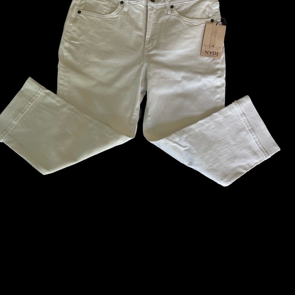 NWT~Not Your Daughters Jeans (NYDJ) Marilyn Crop Cuff Jeans|Crop Slimming Jeans - Picture 2 of 15